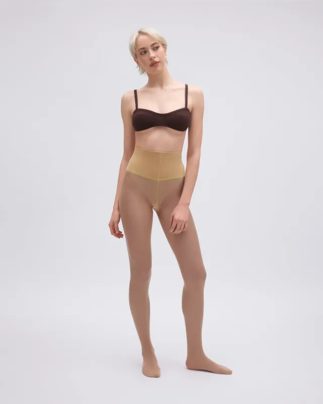 Nude Super Sheer Rip-Resist Tights sold by Sheertex