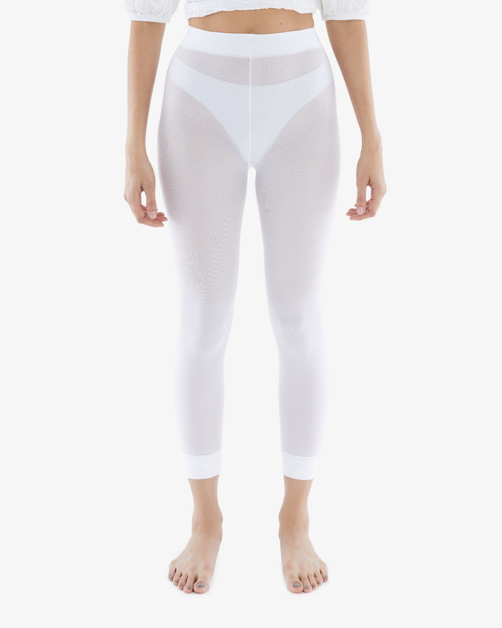 White Rip-Resist Dance Tights sold by Sheertex product image thumbnail 5