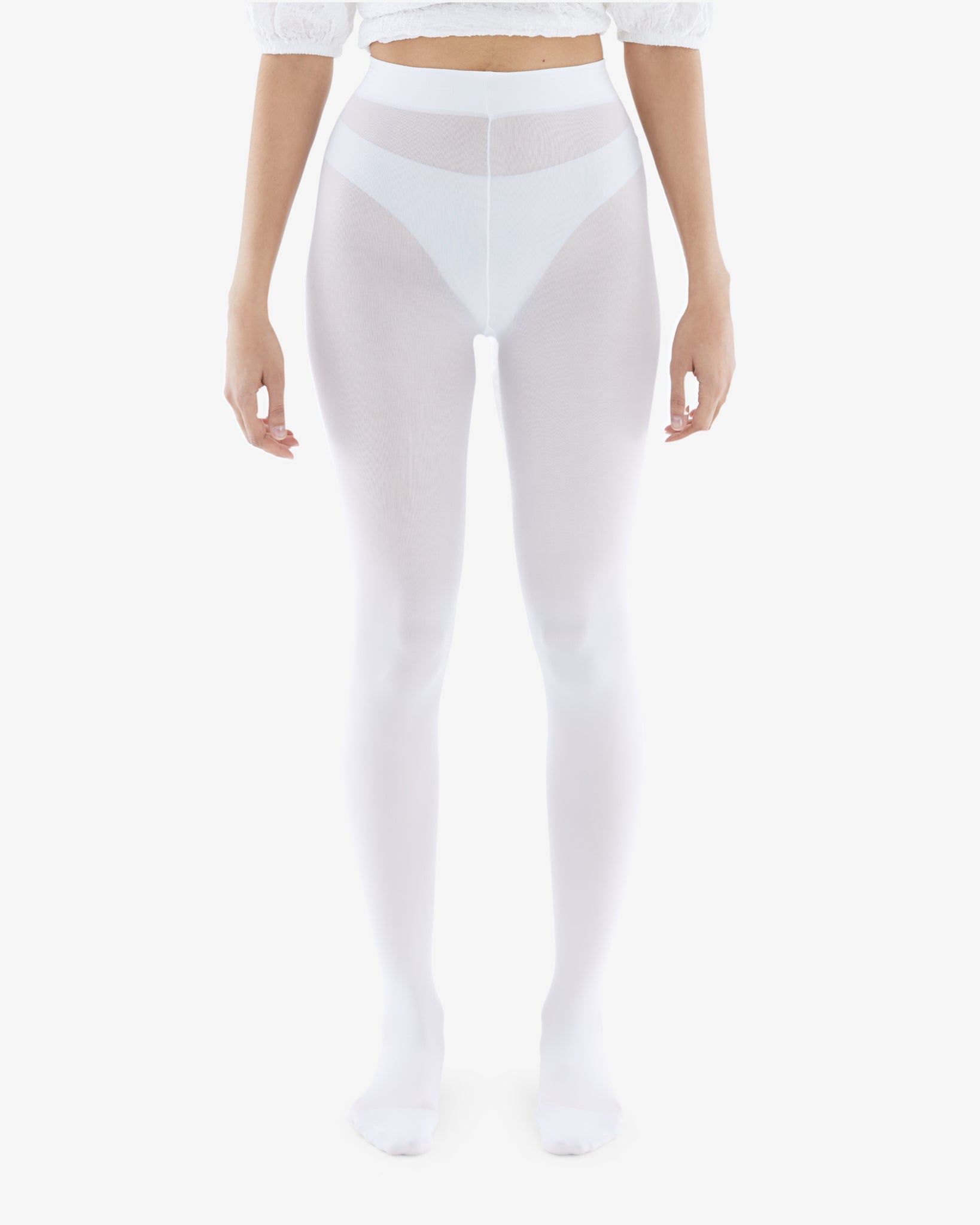 White Rip-Resist Dance Tights sold by Sheertex product image thumbnail 7