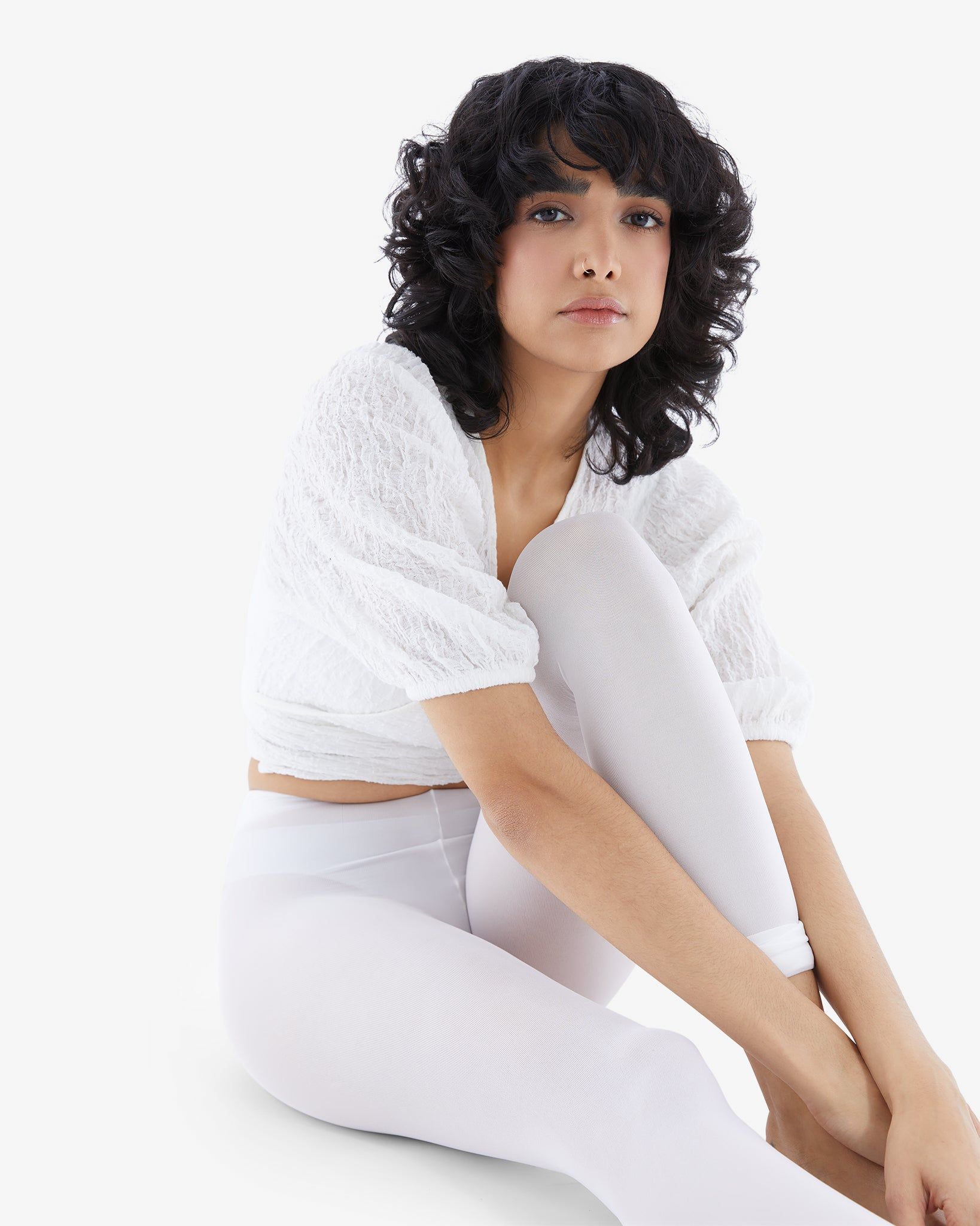 White Rip-Resist Dance Tights sold by Sheertex product image thumbnail 6