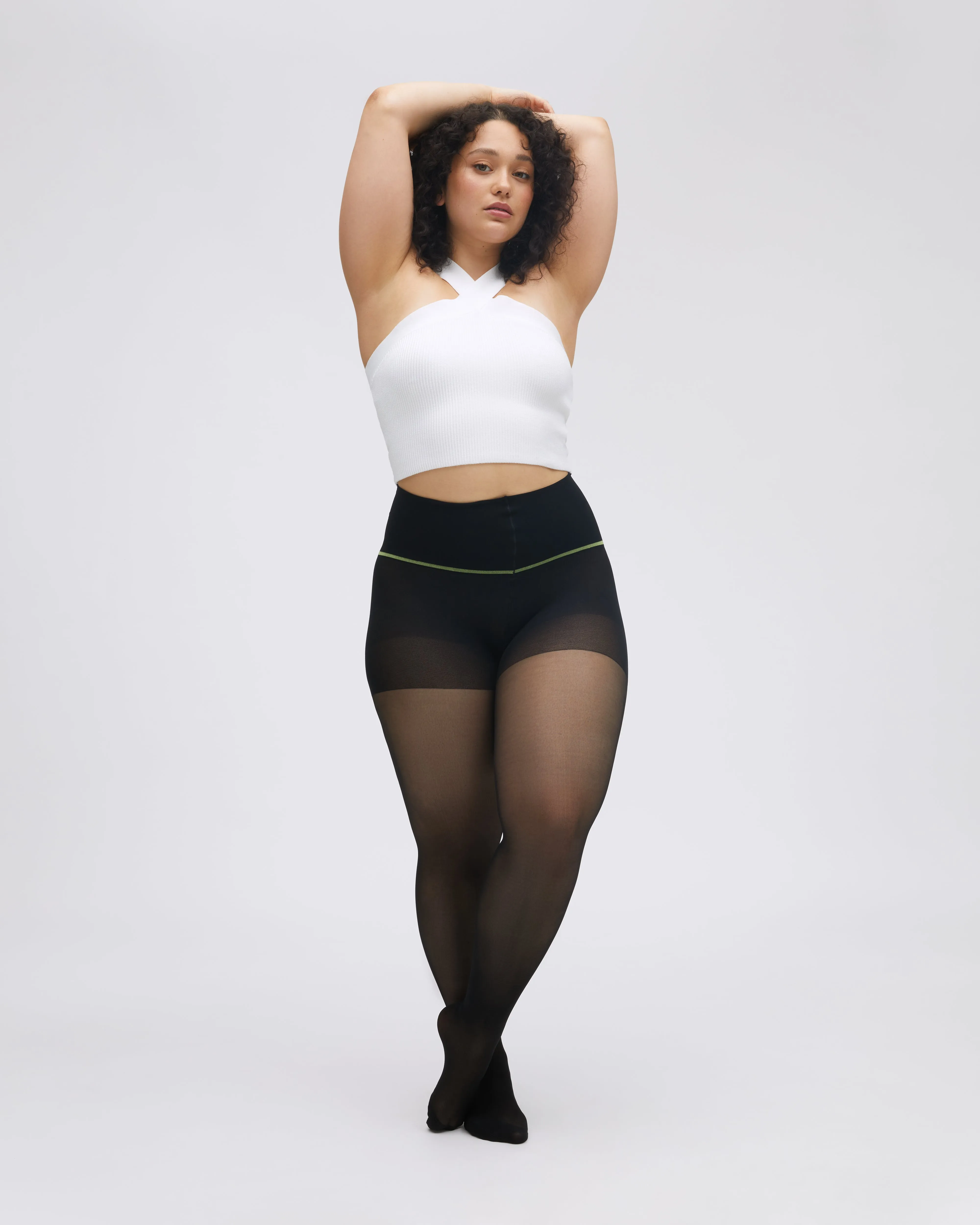 Shortie Sheer Rip-Resist Tights sold by Sheertex