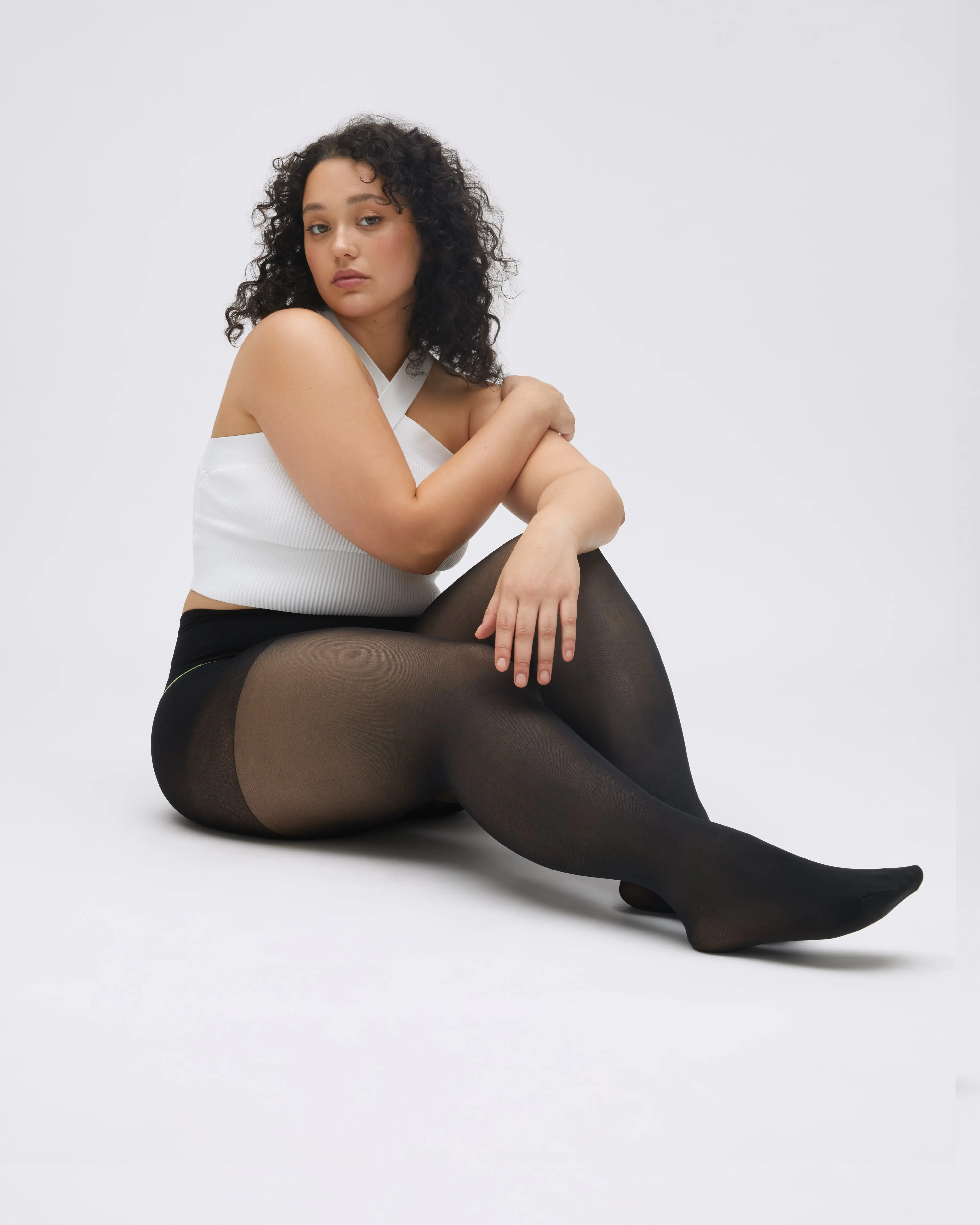 Shortie Sheer Rip-Resist Tights sold by Sheertex product image thumbnail 4