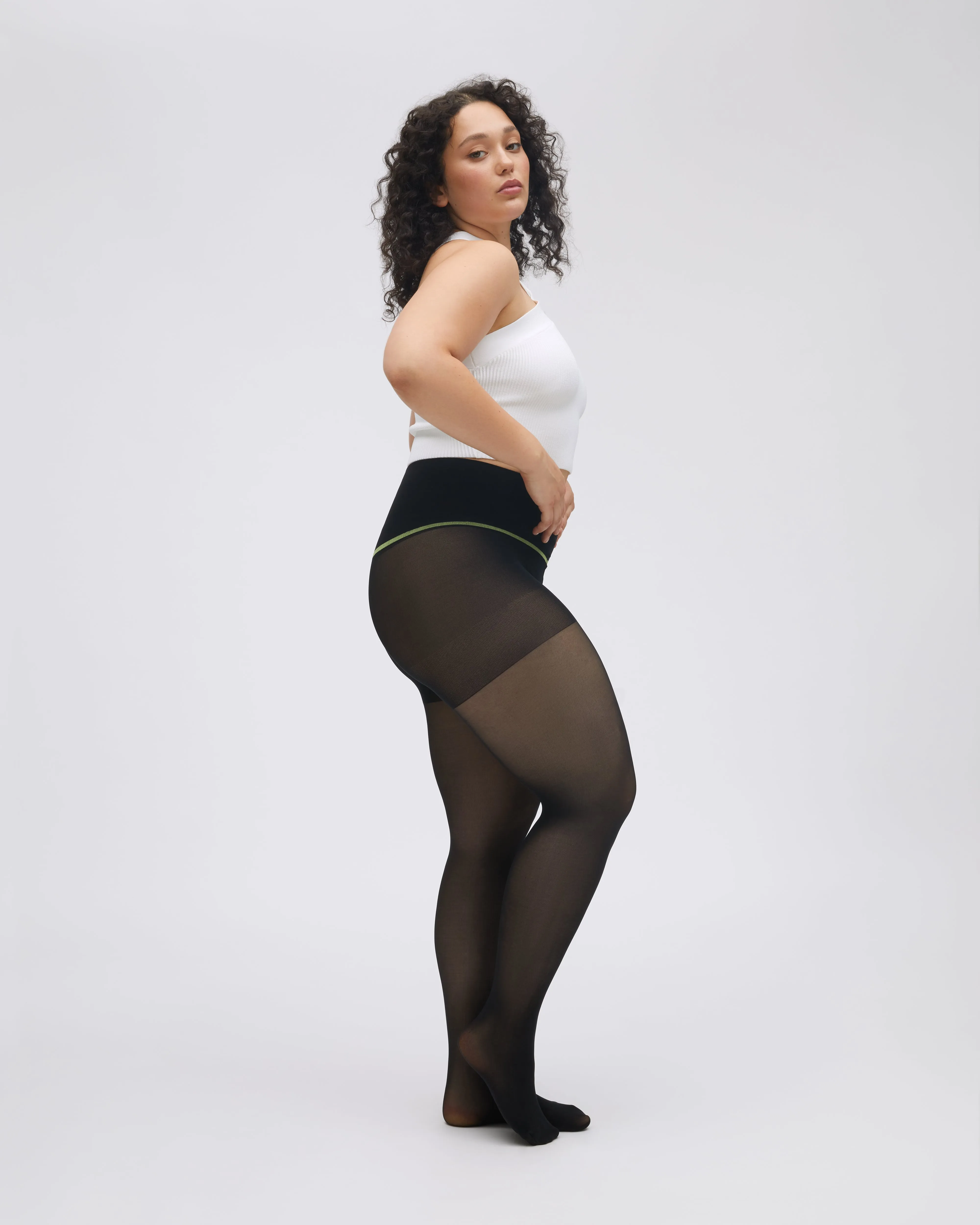Shortie Sheer Rip-Resist Tights sold by Sheertex product image thumbnail 3