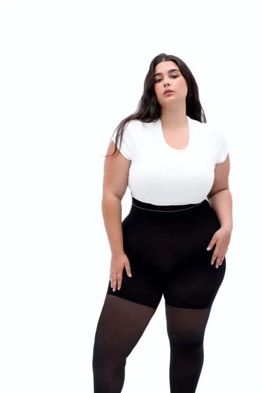 Luxury Shaping Sheer Rip-Resist Tights sold by Sheertex