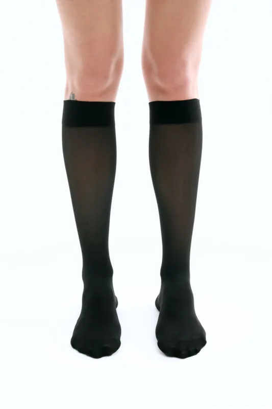 Sheer Rip-Resist Knee High Socks sold by Sheertex