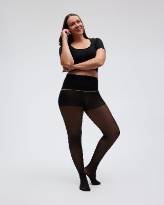 Control Top Sheer Rip-Resist Tights sold by Sheertex