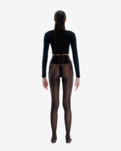 Cacao Classic Sheer Rip-Resist Tights sold by Sheertex