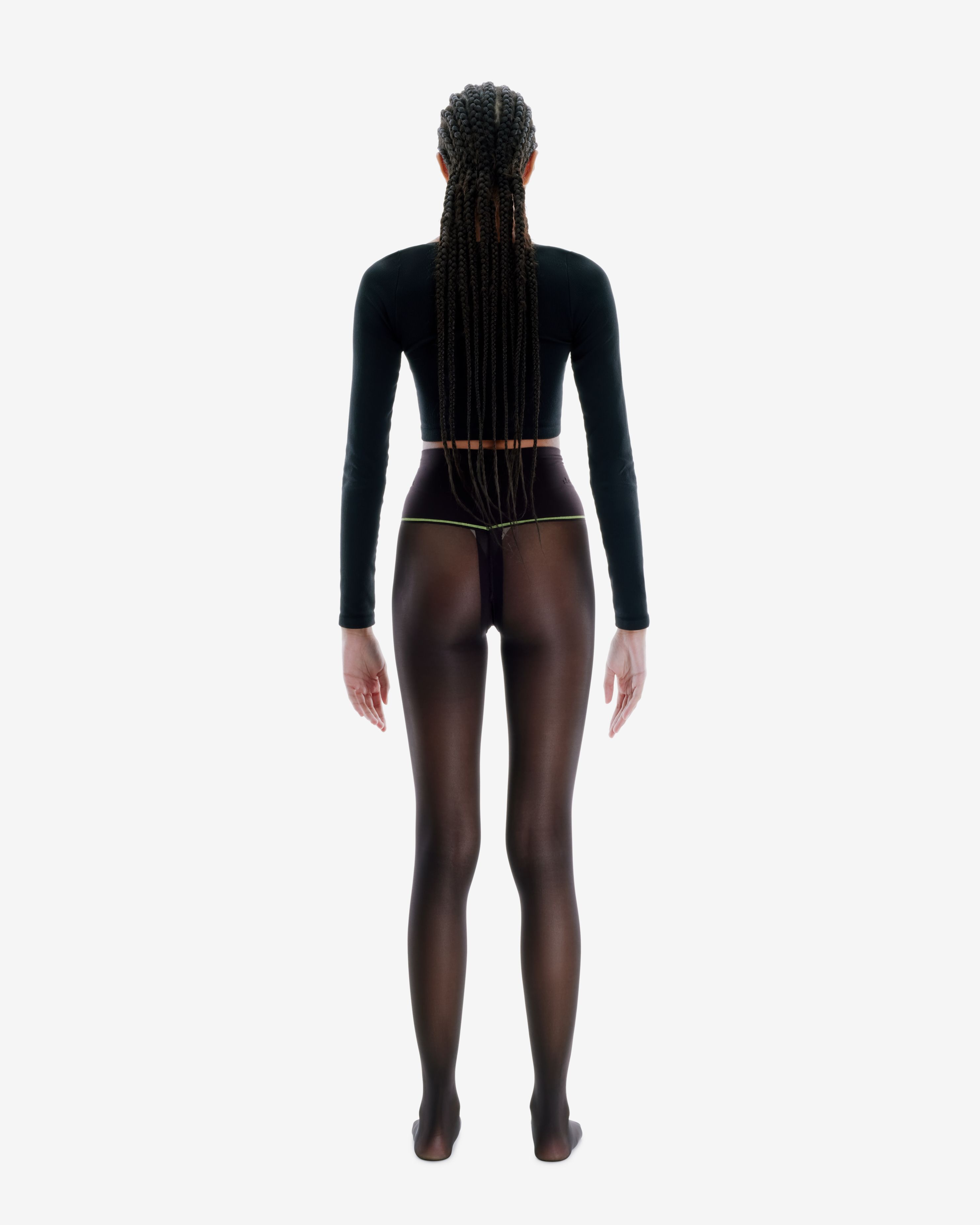 Cacao Classic Sheer Rip-Resist Tights sold by Sheertex product image thumbnail 4