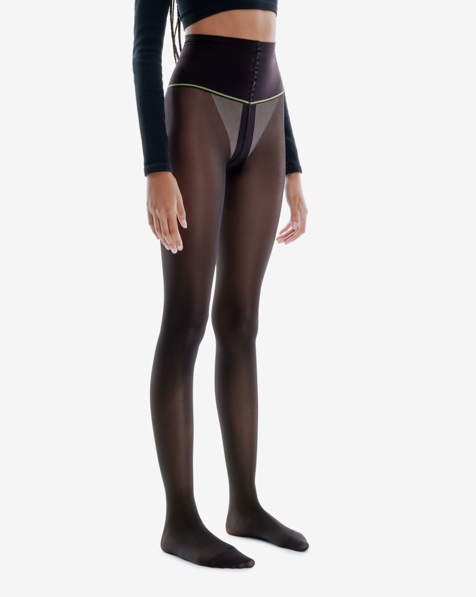 Cacao Classic Sheer Rip-Resist Tights sold by Sheertex