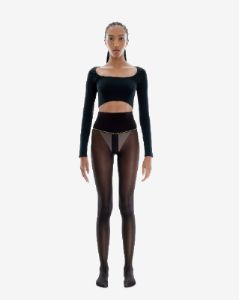 Cacao Classic Sheer Rip-Resist Tights sold by Sheertex