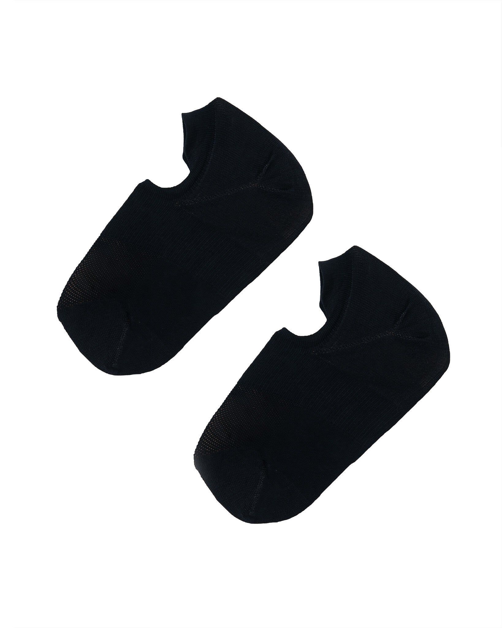 Black on Black Unsung Liner Sock sold by Sheertex