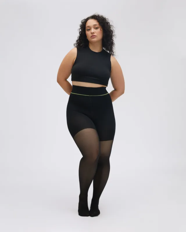 Shaping Sheer Rip-Resist Tights sold by Sheertex