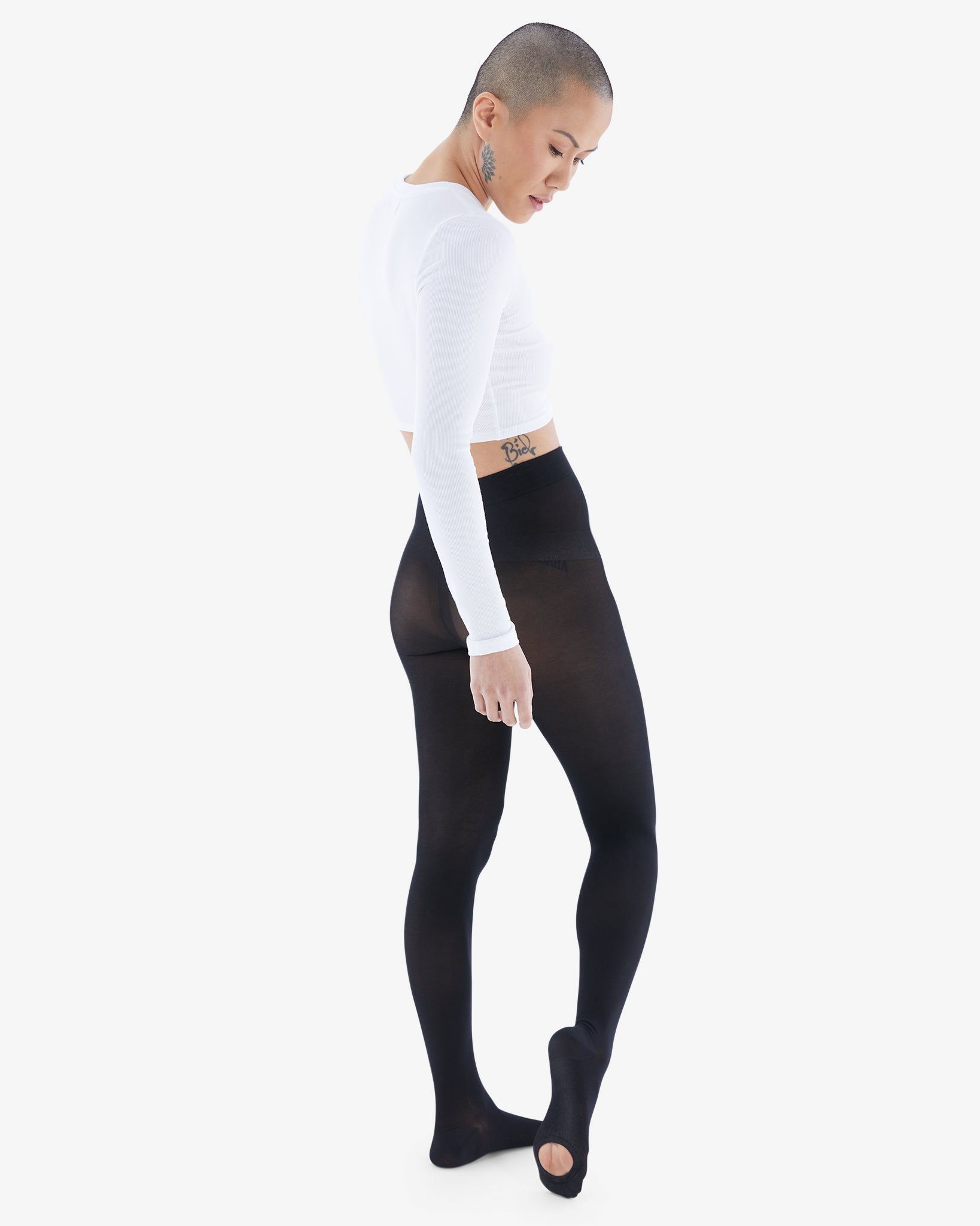 Black Rip-Resist Dance Tights sold by Sheertex product image thumbnail 7