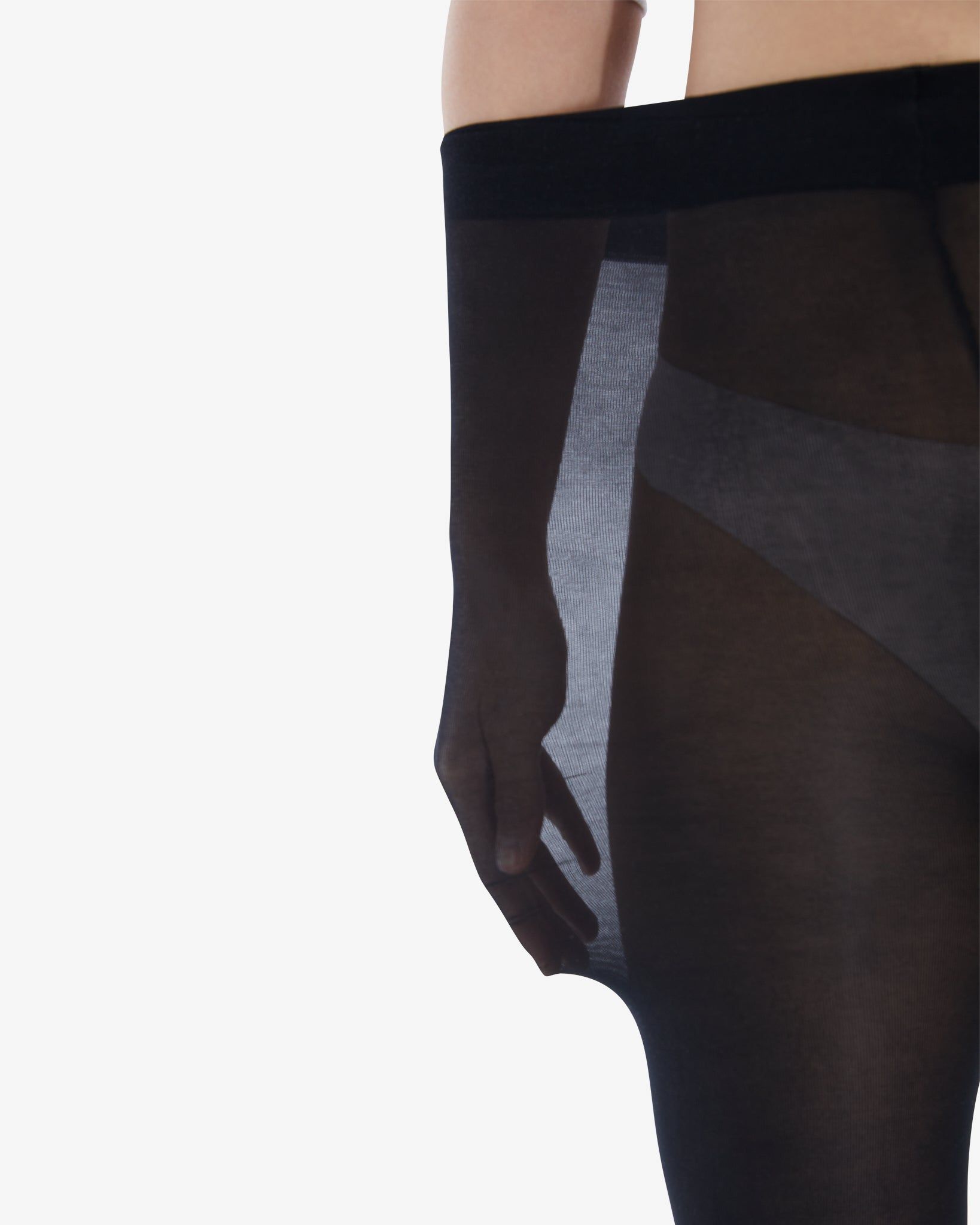 Black Rip-Resist Dance Tights sold by Sheertex product image thumbnail 3