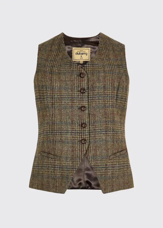 Robinswood Women’s tweed waistcoat- Kelty Glen made by Current