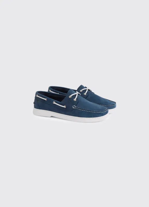 Oceania Mens dubarrylite™ Two Eye-Tie Moccasin - Denim sold by Dubarry of Ireland