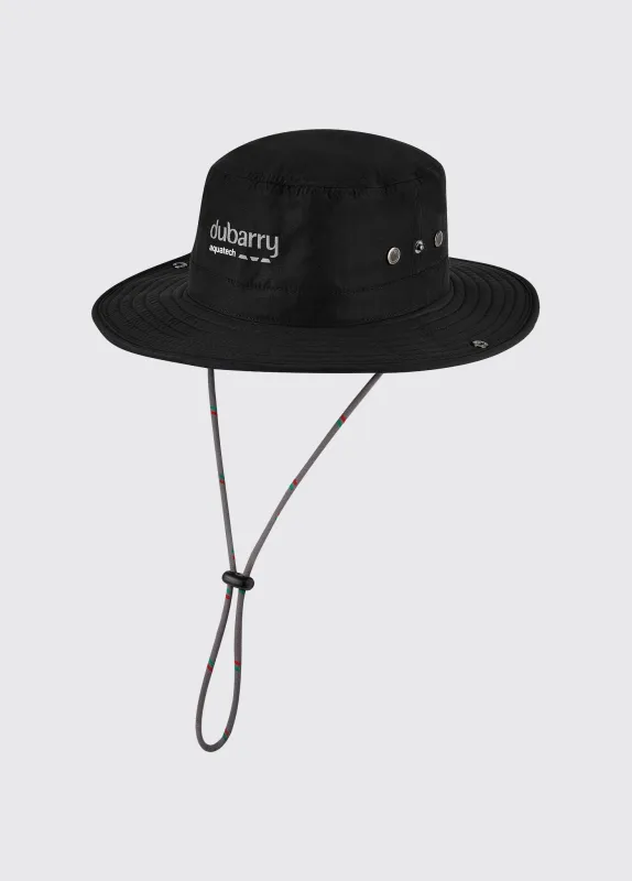 Genoa Brimmed Sun Hat - Black sold by Dubarry of Ireland