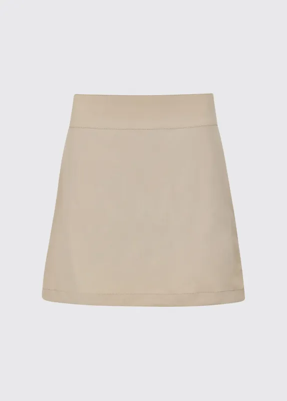 Parga Women's Skort With Side Split - Sand sold by Dubarry of Ireland