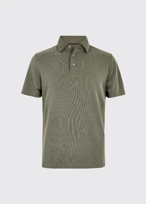 Gilligan Men’s Tencel™ Modal Polo - Olive sold by Dubarry of Ireland