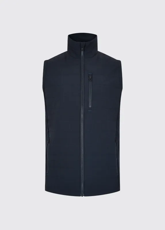Baltic Lightweight Men’s Gilet - Navy sold by Dubarry of Ireland