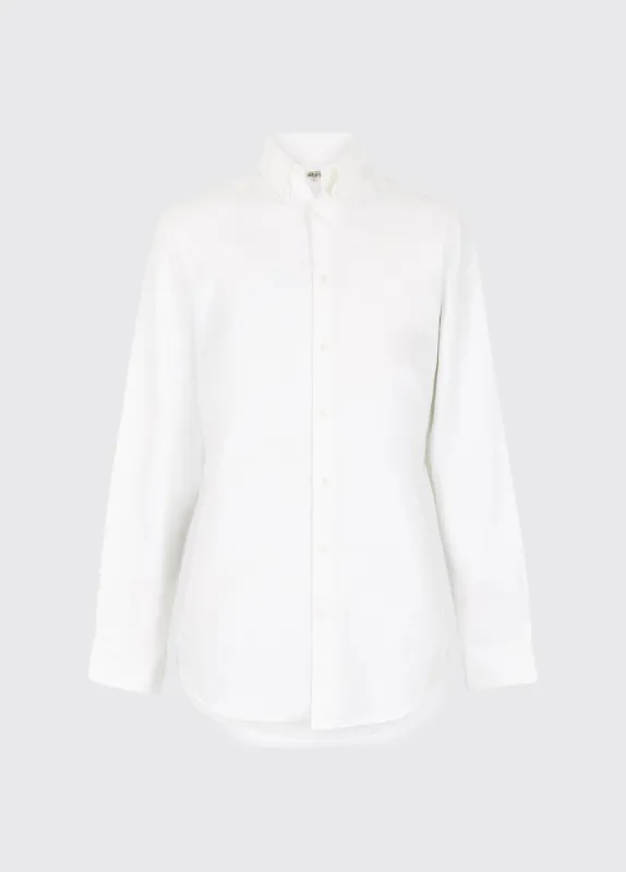 Clontarf Men’s Oxford Shirt - White sold by Dubarry of Ireland
