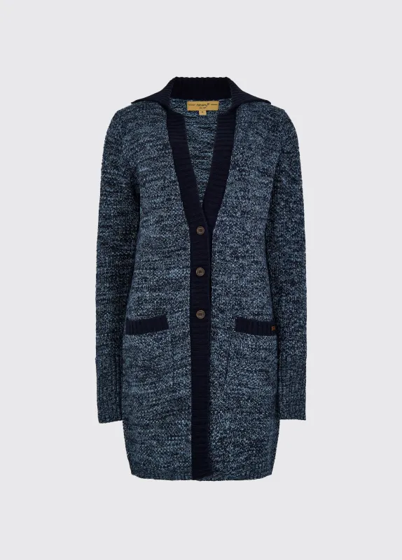 Hanley Ladies Cardigan - Navy sold by Dubarry of Ireland