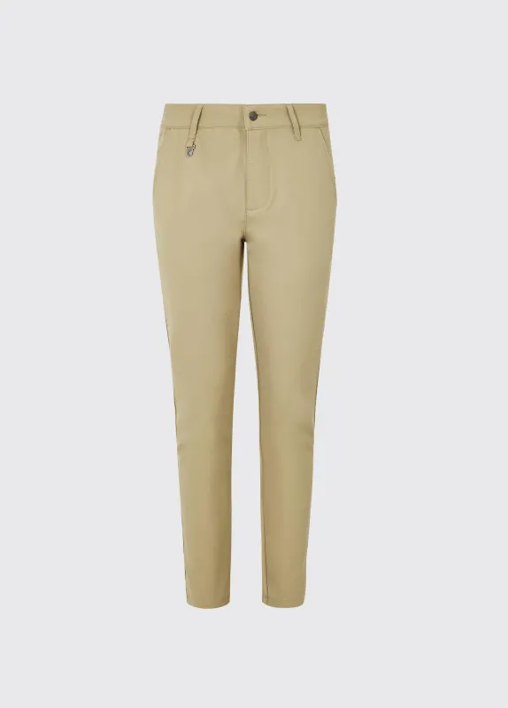 Arklow Ladies Cropped Trousers - Tan sold by Dubarry of Ireland
