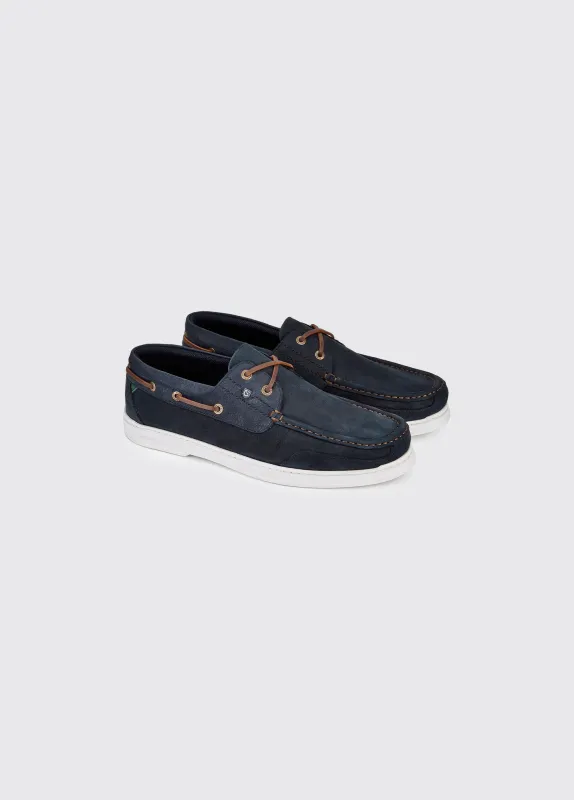 Seaway X LT Men's Deck Shoe - Midnight sold by Dubarry of Ireland