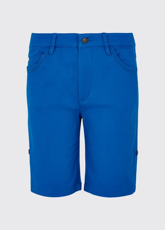 Waldron Shorts - Greek Blue sold by Dubarry of Ireland