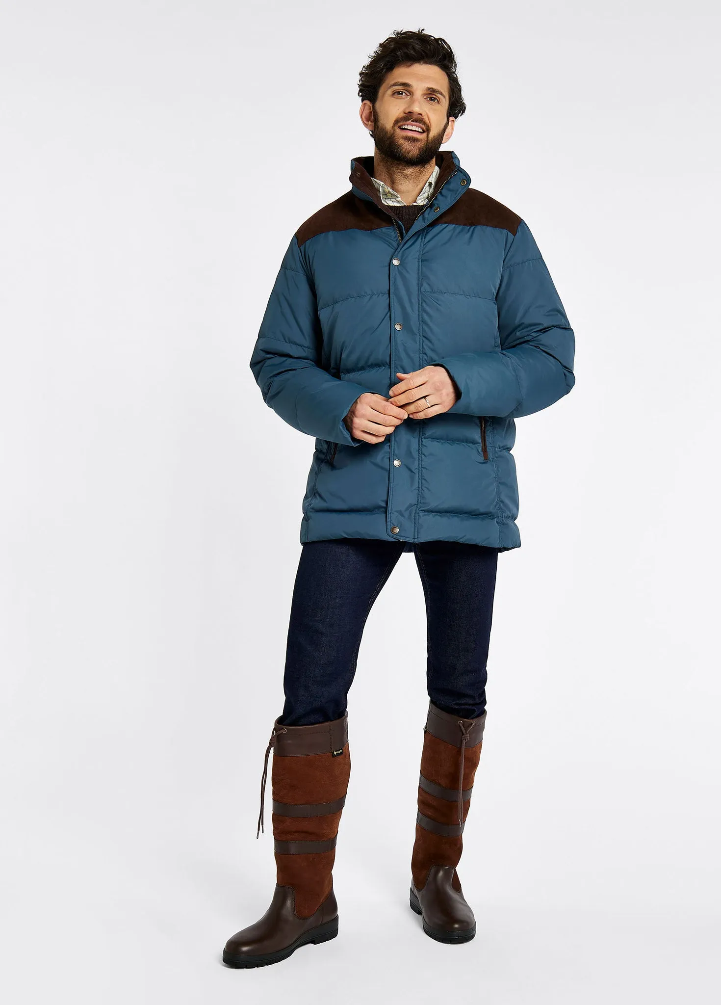 Talbot Down Filled Jacket - Steel sold by Dubarry of Ireland product image thumbnail 2