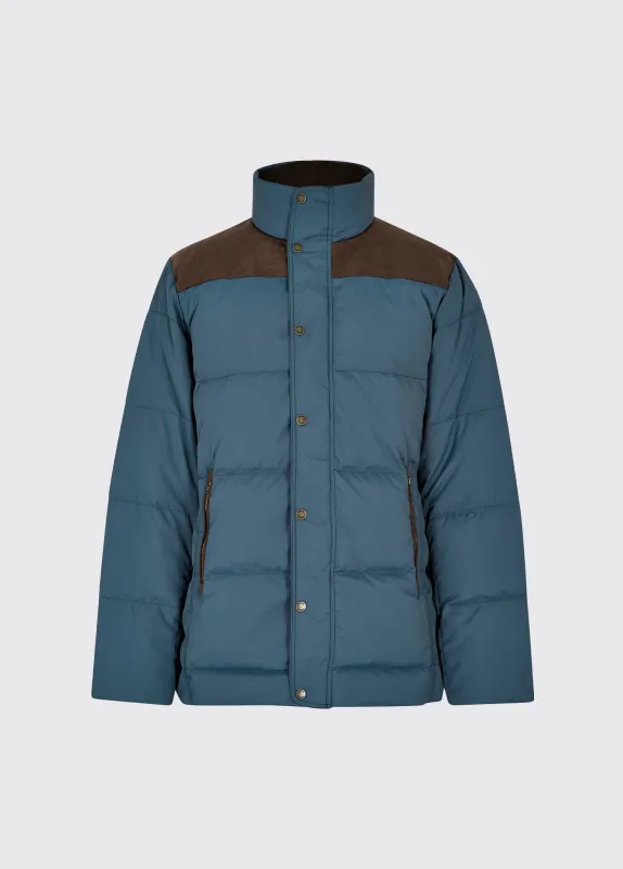 Talbot Down Filled Jacket - Steel made by Dubarry of Ireland