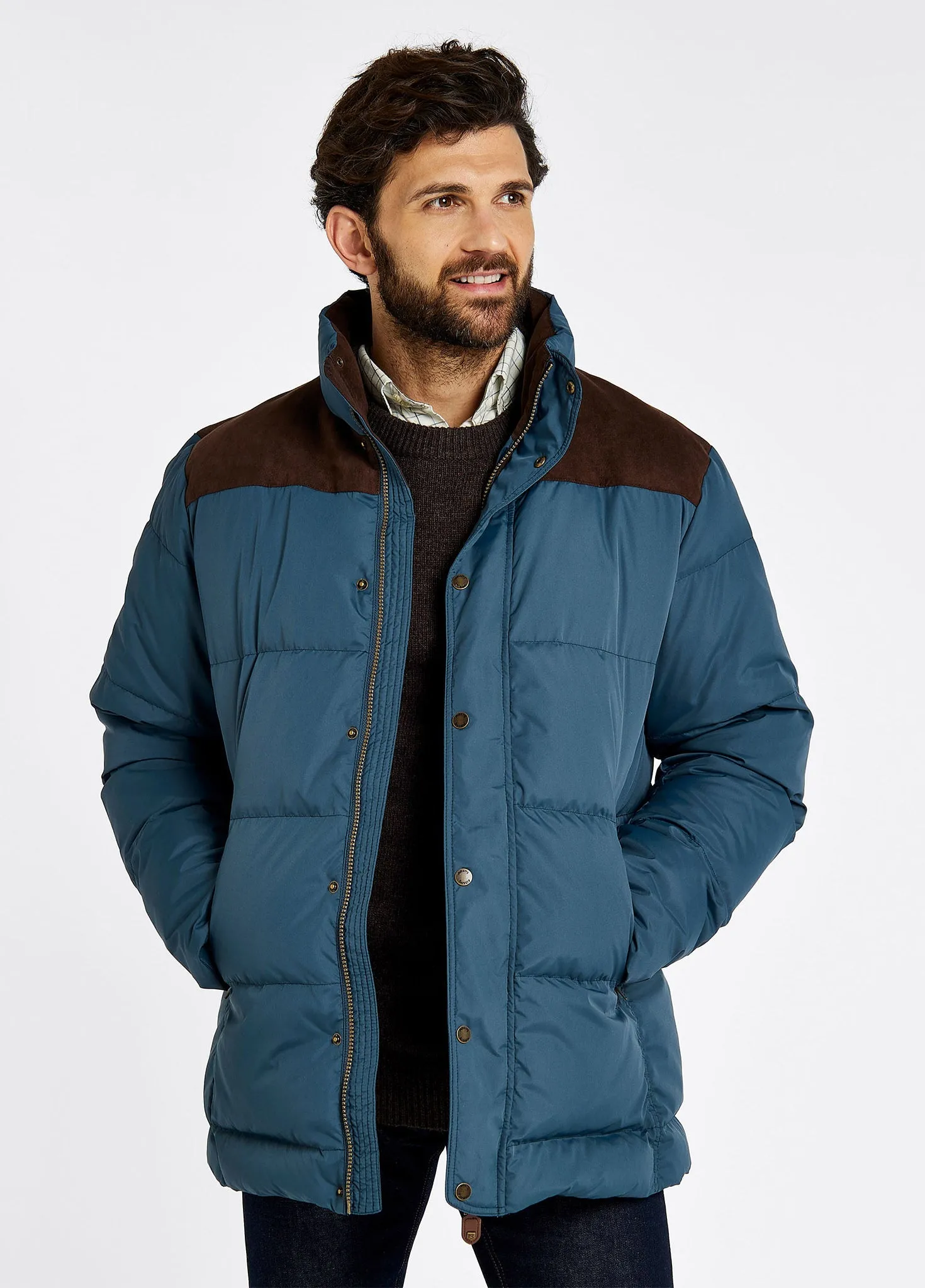 Talbot Down Filled Jacket - Steel sold by Dubarry of Ireland product image thumbnail 3