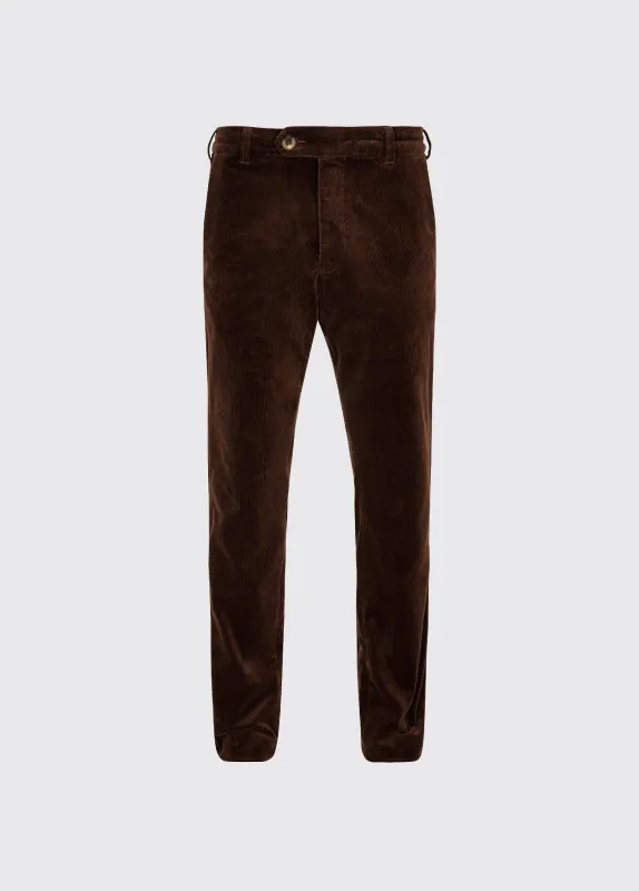 Stride Men's Corduroy Trousers 32in inseam - Brown sold by Dubarry of Ireland