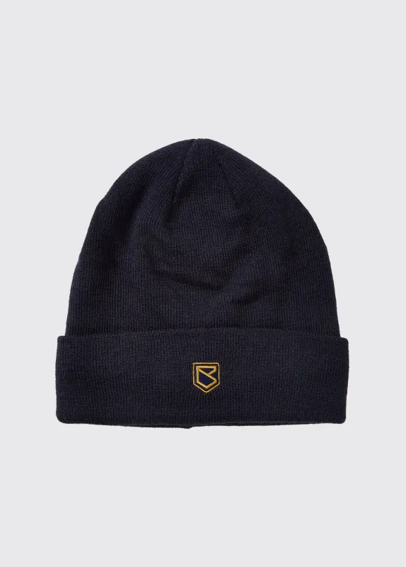 Clonmellon Knitted Beanie - Navy sold by Dubarry of Ireland