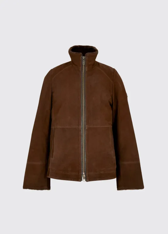 Merriman Men’s Leather Jacket – Walnut made by Current