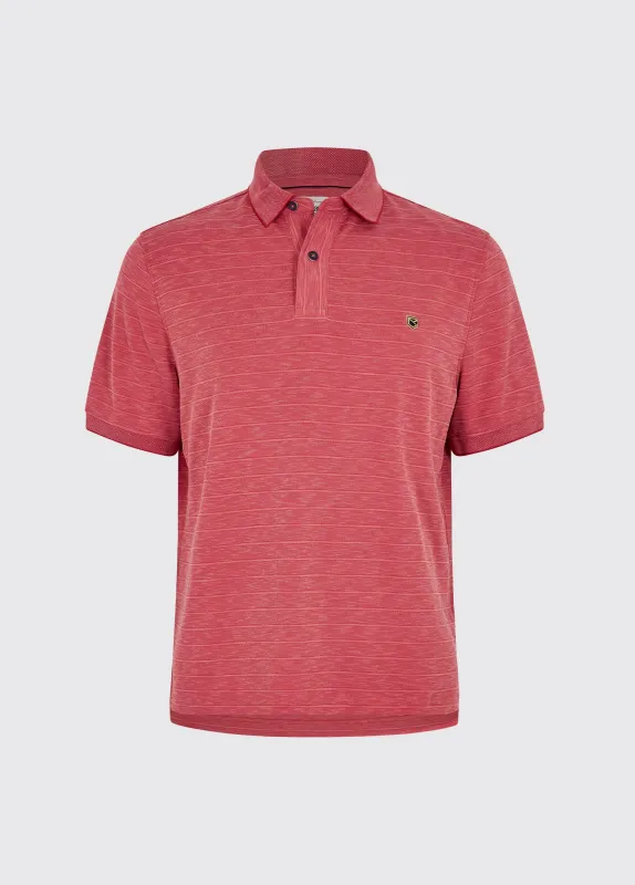 Moorings polo shirt - Nantuck Red sold by Dubarry of Ireland