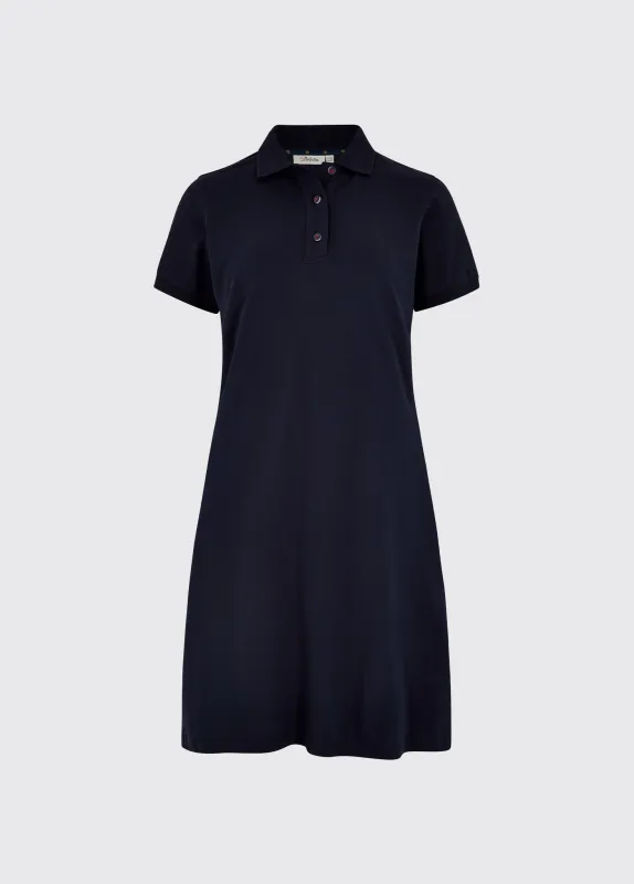 Gardiner polo dress - Navy sold by Dubarry of Ireland