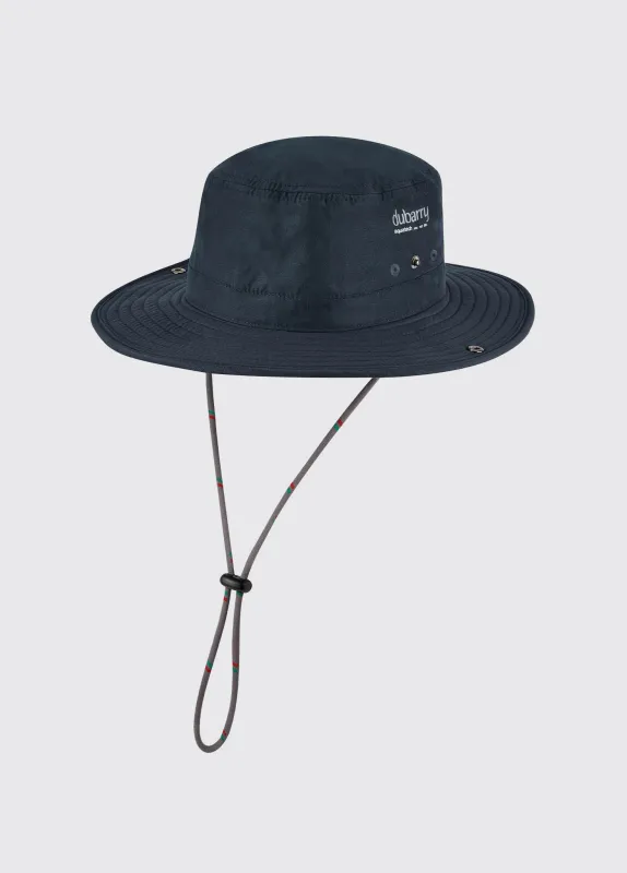 Genoa Brimmed Sun Hat - Navy sold by Dubarry of Ireland