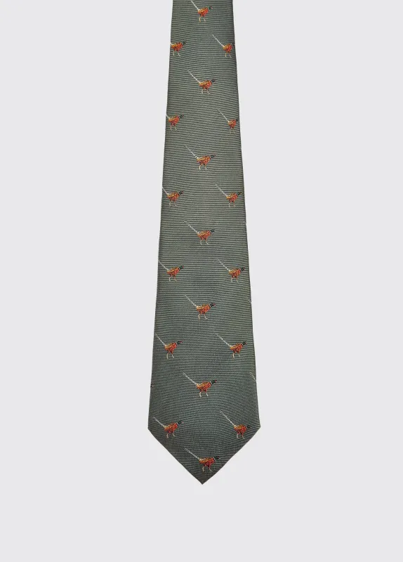 Madden Mens Silk Tie  - Olive made by Current