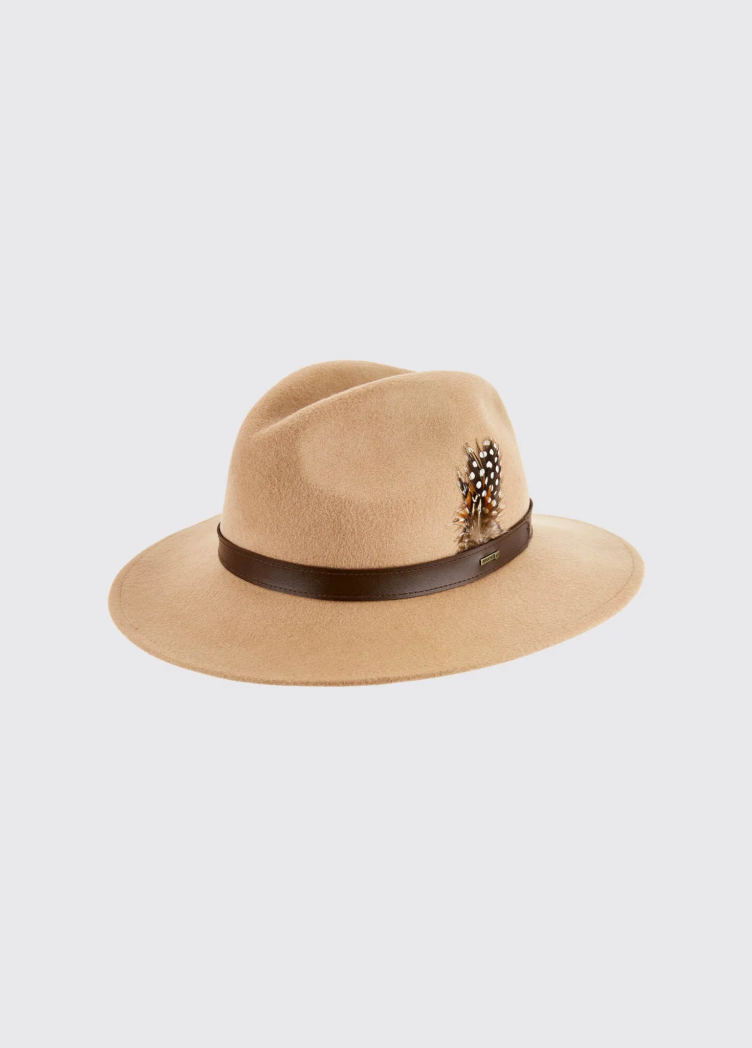 Gallagher Ladies Felt Hat - Sand sold by Dubarry of Ireland