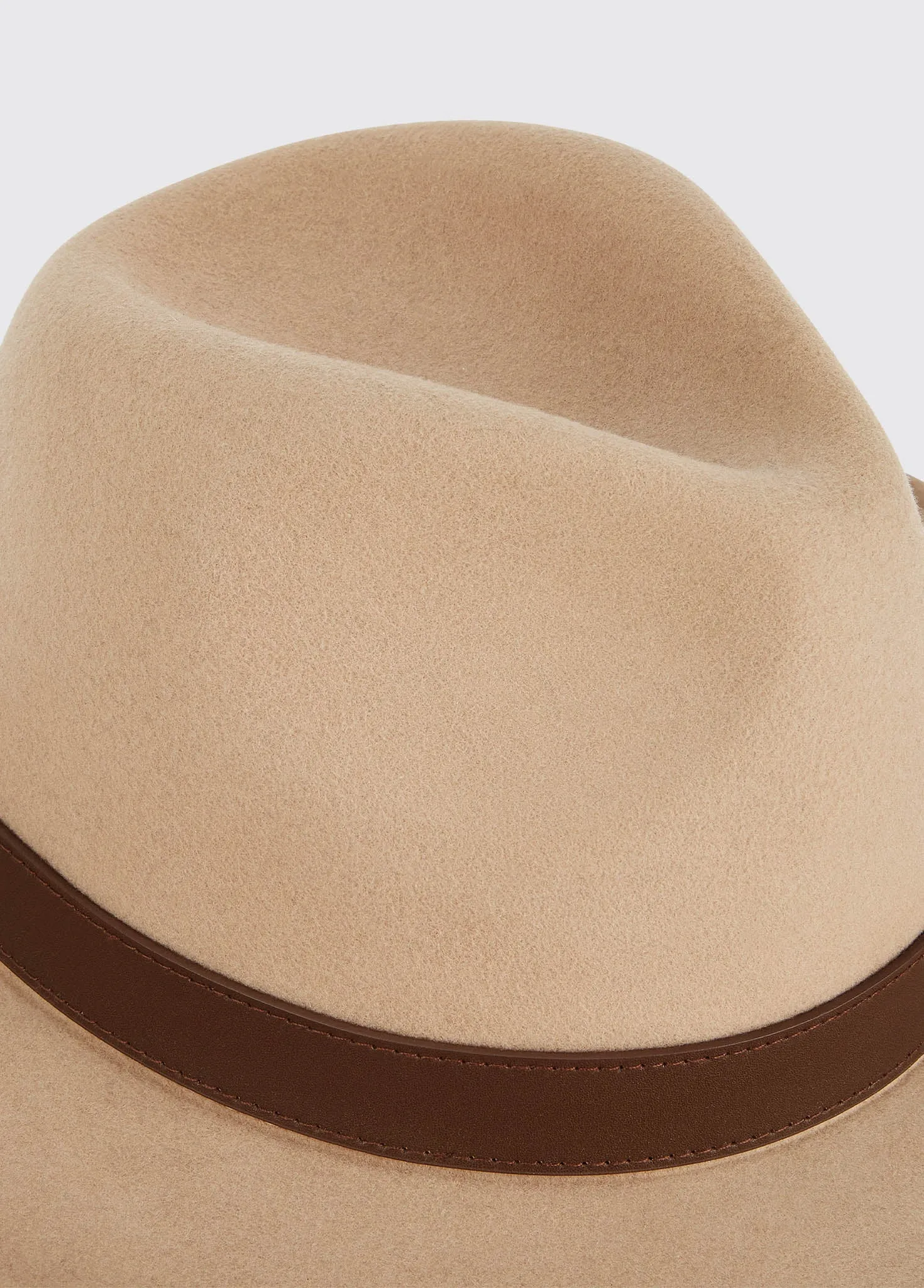 Gallagher Ladies Felt Hat - Sand sold by Dubarry of Ireland product image thumbnail 4