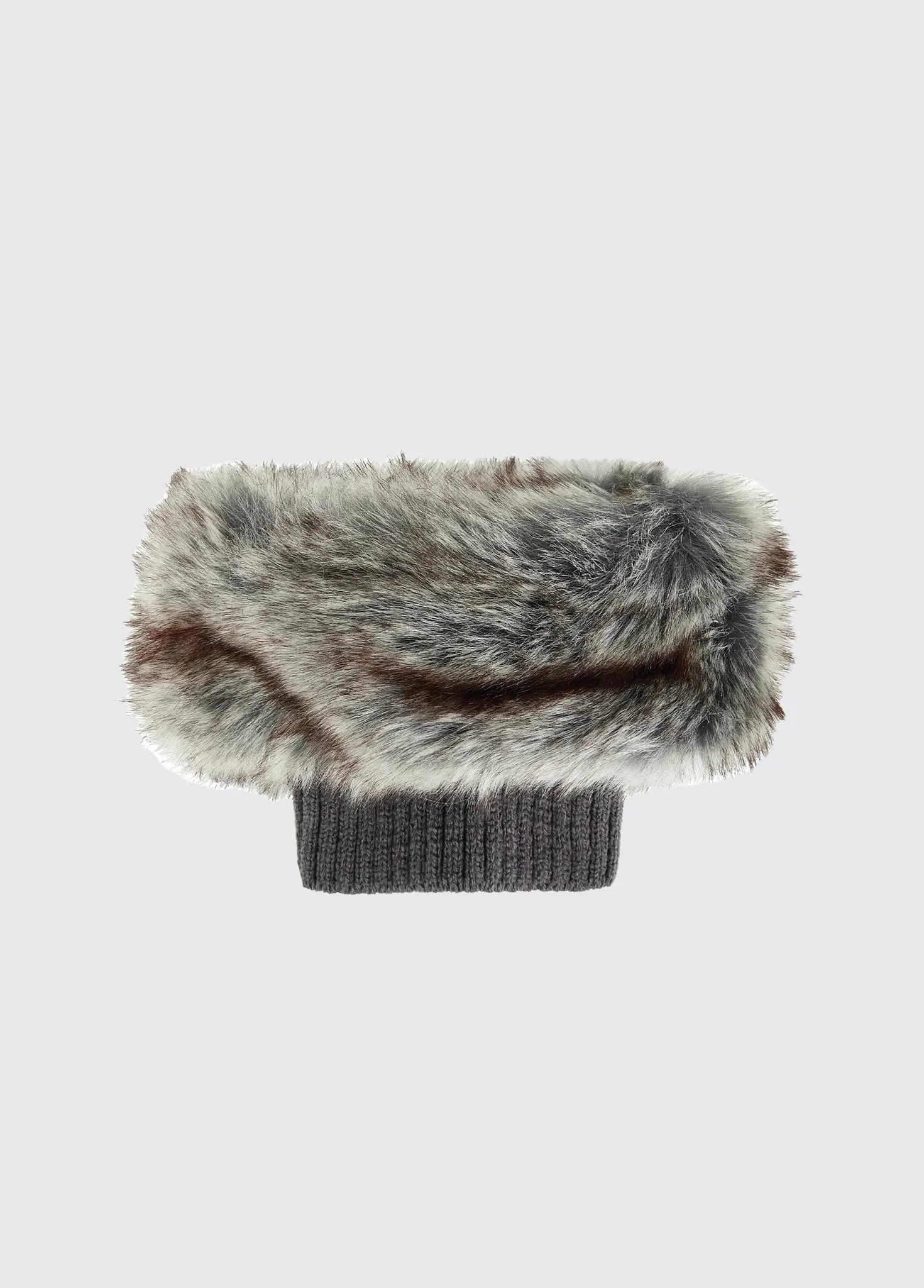 Glenfort Ladies Faux Fur Boot Cuff - Sable sold by Dubarry of Ireland
