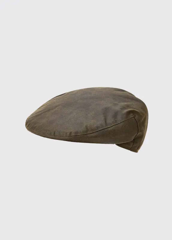 Coolbawn Wax Cotton Cap - Olive sold by Dubarry of Ireland