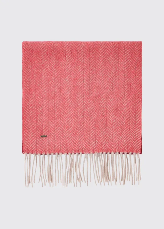 Kingsley Ladies Wool Scarf - Cardinal sold by Dubarry of Ireland