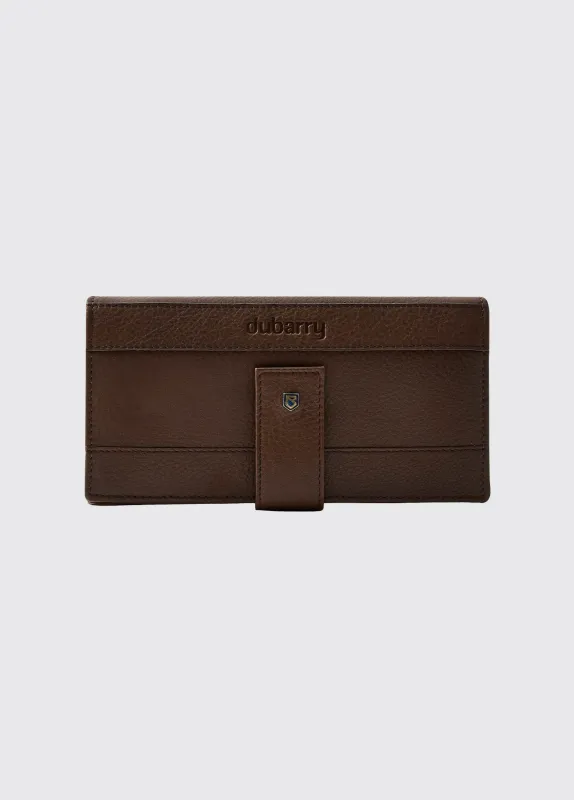 Strawhill Ladies wallet - Walnut sold by Dubarry of Ireland