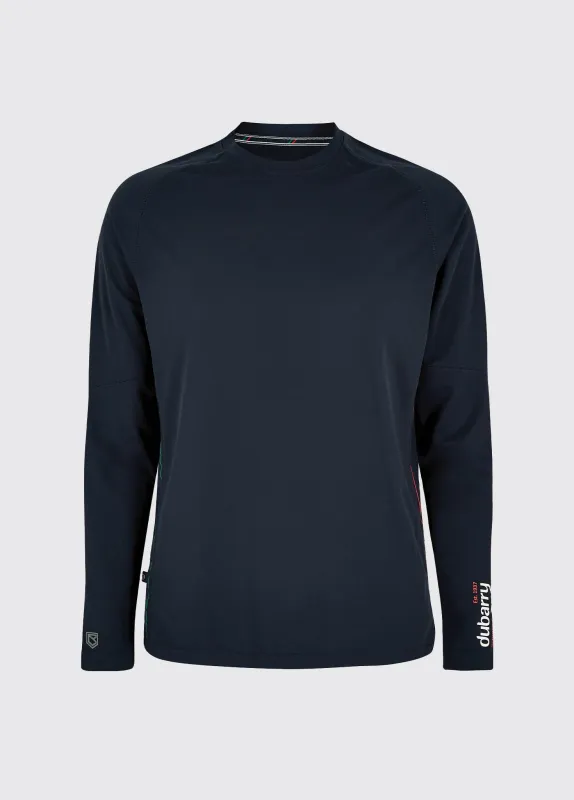 Ancona Mens Long-Sleeved T-Shirt - Navy sold by Dubarry of Ireland