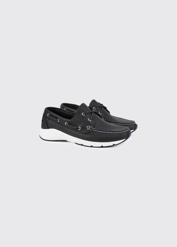 Dungarvan Mens Lightweight Deck Shoe - Navy sold by Dubarry of Ireland