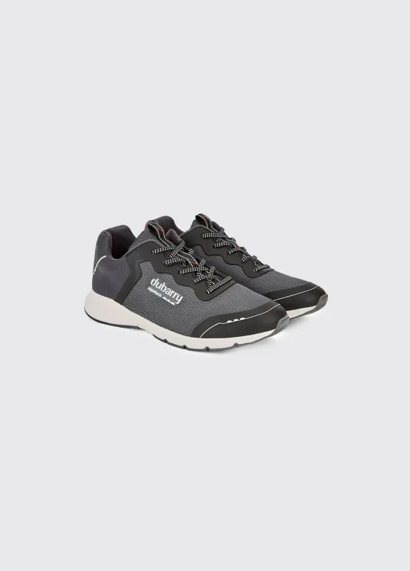Palermo Men's Lightweight Sporty Trainer - Graphite sold by Dubarry of Ireland