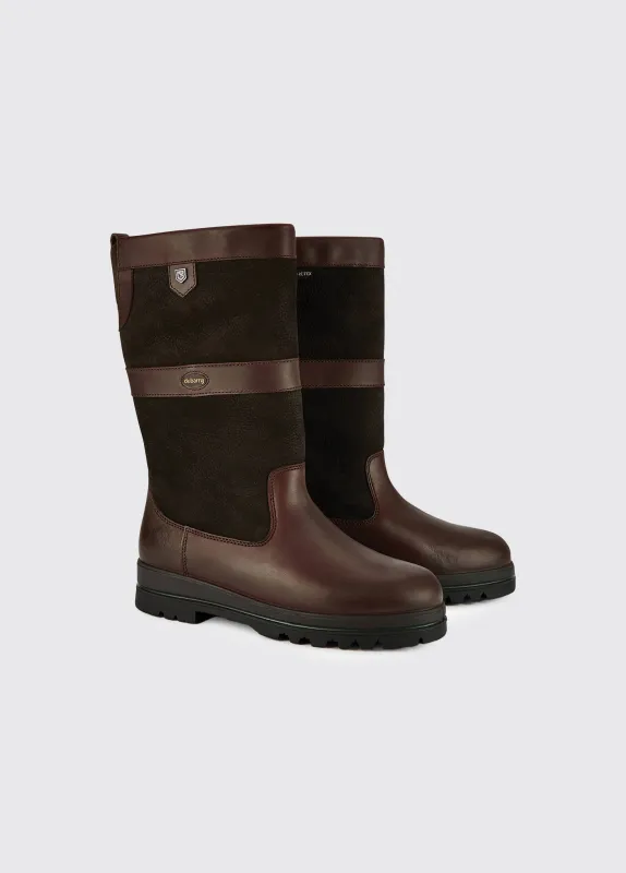 Donegal Mens Country Boot - Black/Brown sold by Dubarry of Ireland