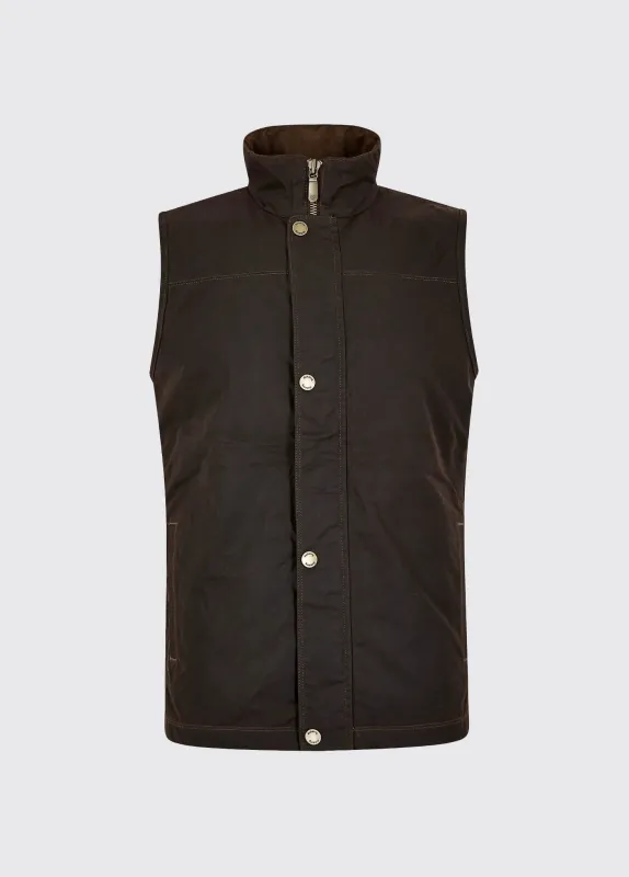 Mayfly Wax Gilet - Java sold by Dubarry of Ireland